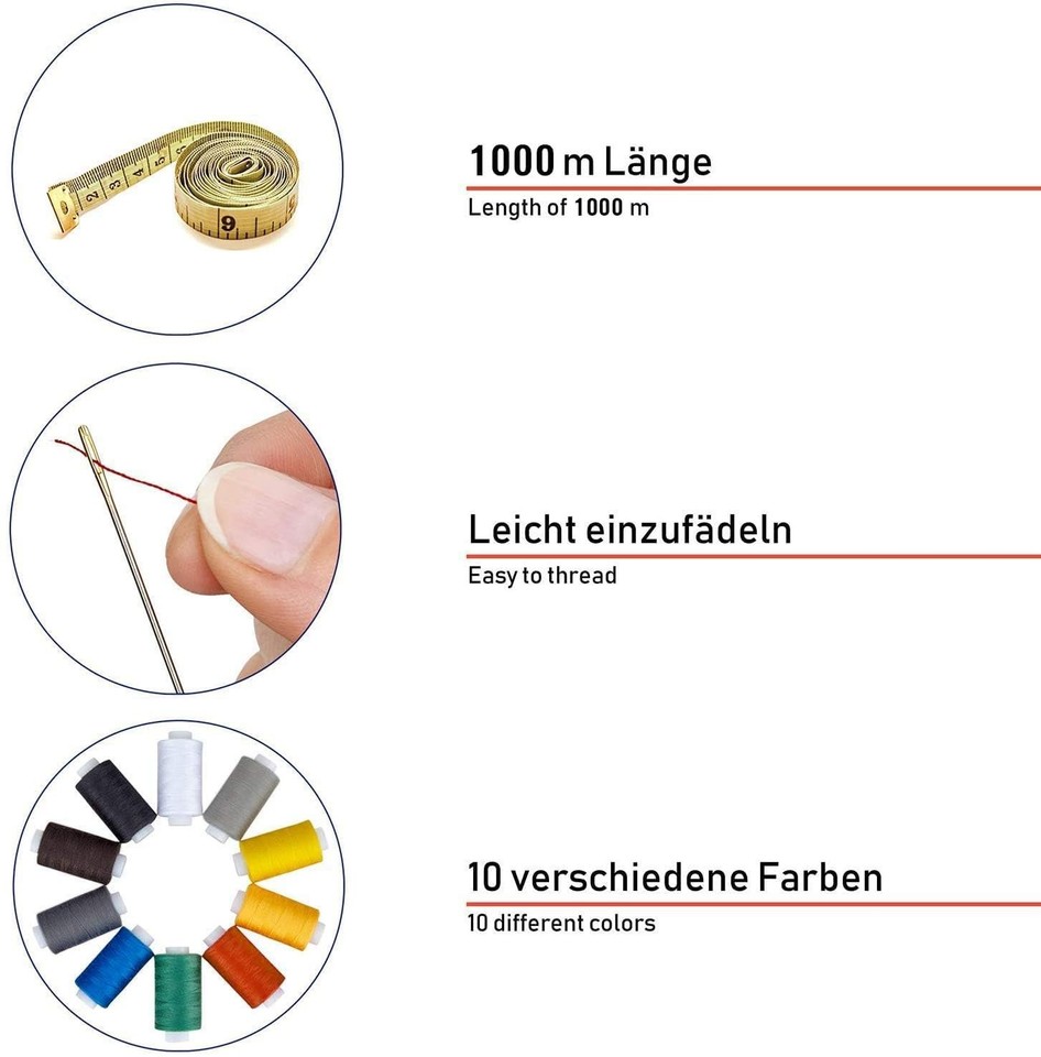 480 Pezzi 38mm Spilli Per Cucire Testa Di Perla Colorati Con - Foto 9