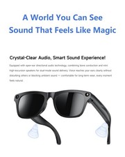 AI Smart Glasses with AI Recognition Translation Call and Video Recording yssf