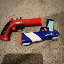 NERF Fortnite Dart Guns Toy Blasters Set Red and Blue for Ages 8-11 Years