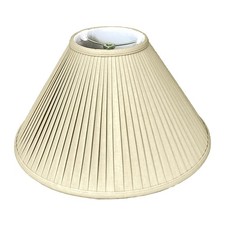 Royal Designs BS-727-12LNTP Coolie Empire Side Pleat Lamp Shade, 4.5 x 12
