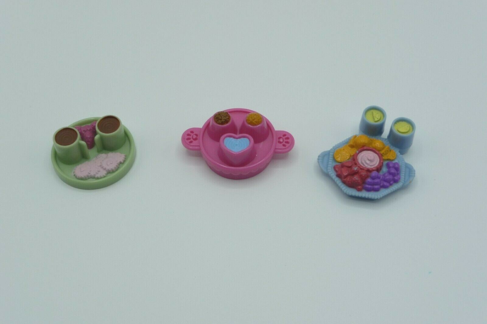 Fisher Price Loving Family Accessories Food Trays Lot 3 eBay