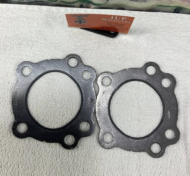Harley Davidson Cylinder Head Gaskets 1666486D XL/Sportster 883 New