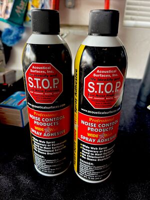 2- Industrial Strength Wide Web Spray 12 oz Spray & Stick