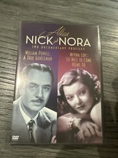 Alias Nick and Nora - Two Documentary Profiles (DVD, 2005, Full Screen) NEW