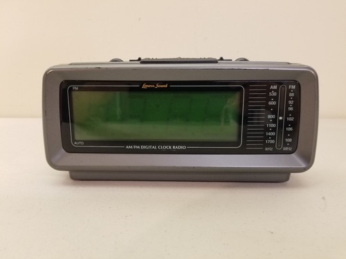 Vtg Lenoxx Sound CR-776 AM/FM Digital Alarm Clock Radio Large Green Display NICE - Picture 3 of 11