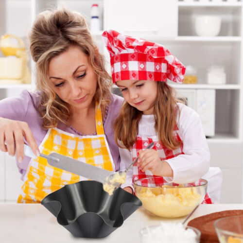 Tortilla Flower Shaped Bowl Maker Non-stick Taco Shell Bowl Cooking Baking Pan - Picture 5 of 13