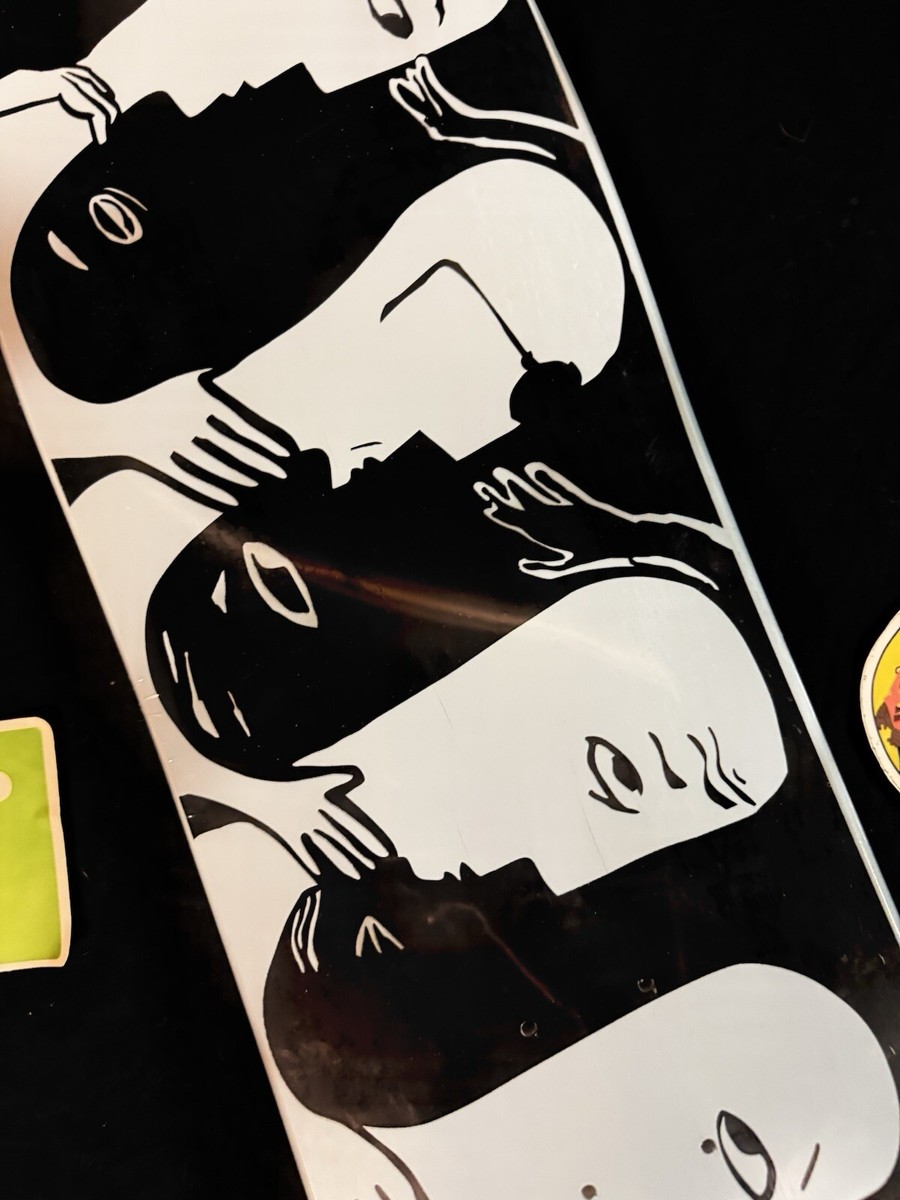 RARE Neil Blender G&S Faces Blue Gordon & Smith Skateboard Deck