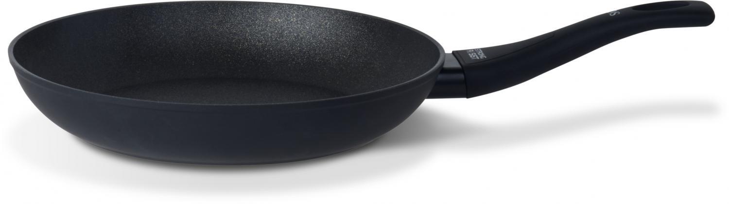 Padella Antiaderente Induzione in Alluminio ø 28 cm colore Nero Virtus Tvs