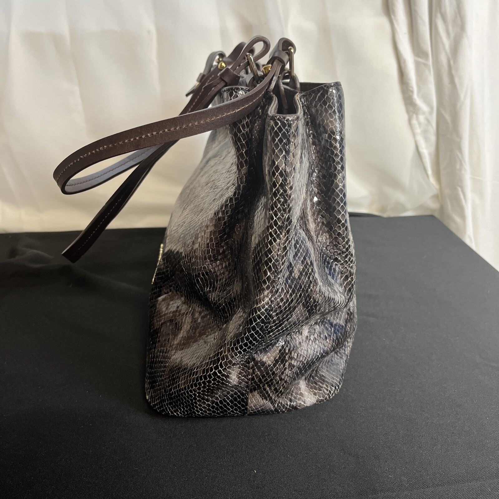 Dooney & Bourke Python Shoulder Bag Purse 9P044 CO - image 5