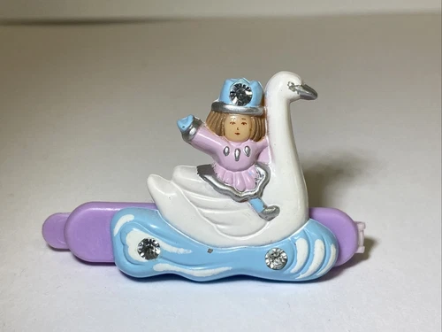 Vintage Polly Pocket Princess Anna’s Hair Slide - Bluebird - Rare