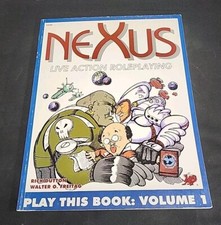 Nexus - Live Action Roleplaying: Play This Book Volume One Chaosium 6500 