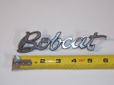 Vtg 1975 76 77 78 Ford Mercury Bobcat Vehicle Fender Emblem Badge D5yb16r114aa
