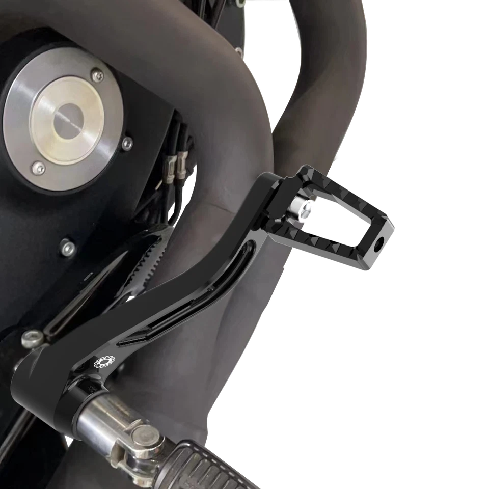 Black Brake Shift Lever Fits Harley 2014-2021 Sportster 1200 CX 1200NS XL883N/R - Image 4 of 4