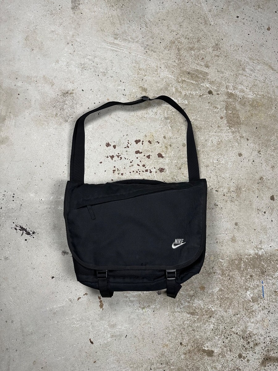 Vintage y2k Nike Black Messenger Bag Swoosh | eBay Vintage y2k Nike Black Messenger Bag Swoosh | eBay