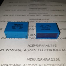 NOS SIEMENS B32650 0.22uF 220nF 1000V 27.5mm HIEND MKP FILM- CAPS FOR AUDIO 2PCS
