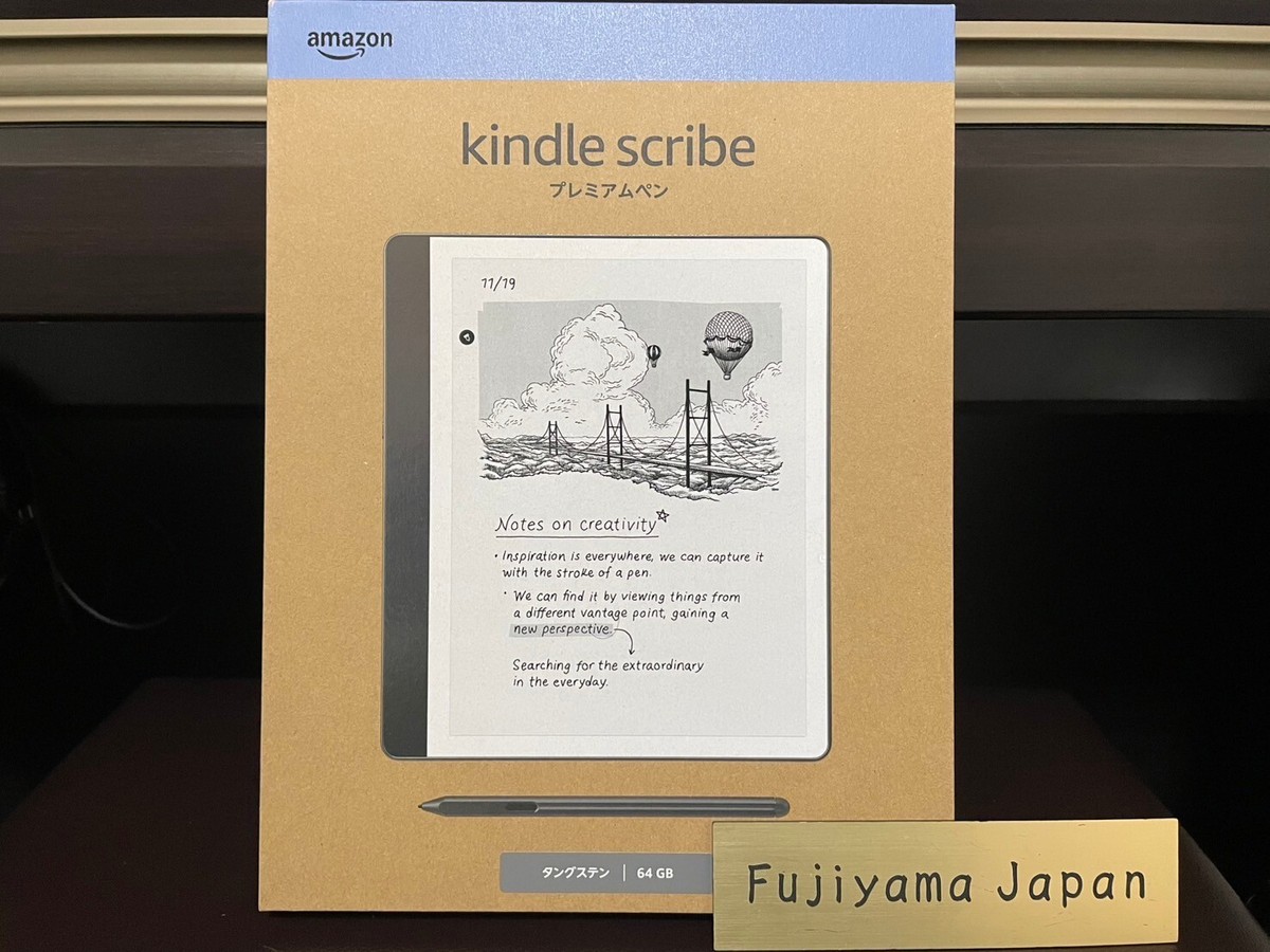 Amazon Kindle Scribe 2024 2nd gen 64GB Tungsten 10.2 inch display