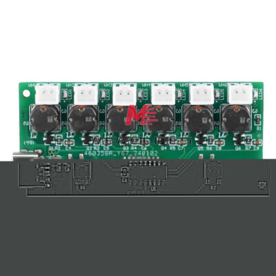 Type-C DC5V Ultrasonic Mist Maker – 6-Channel Atomizing Module For Humidifier DIY Projects