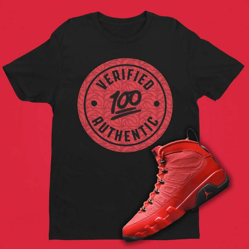 Shirt to match Air Jordan 9 'Chile Red 