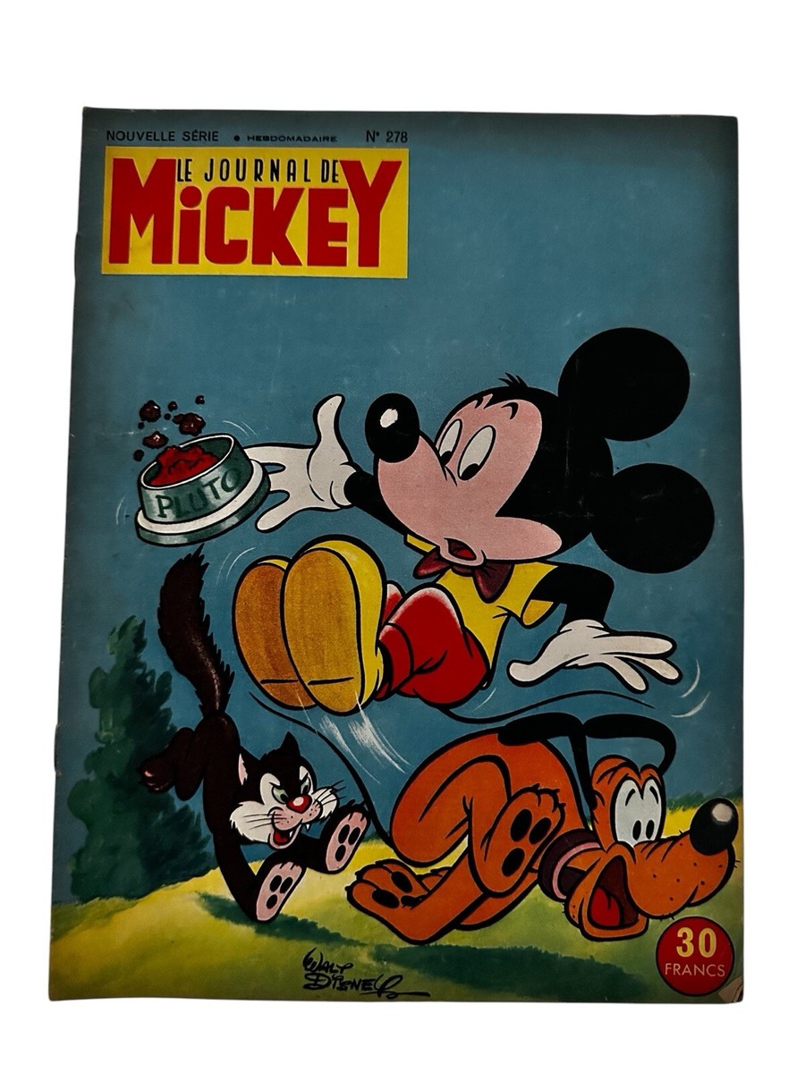 Le Journal de Mickey Mouse French comic magazine #278.1957 | eBay