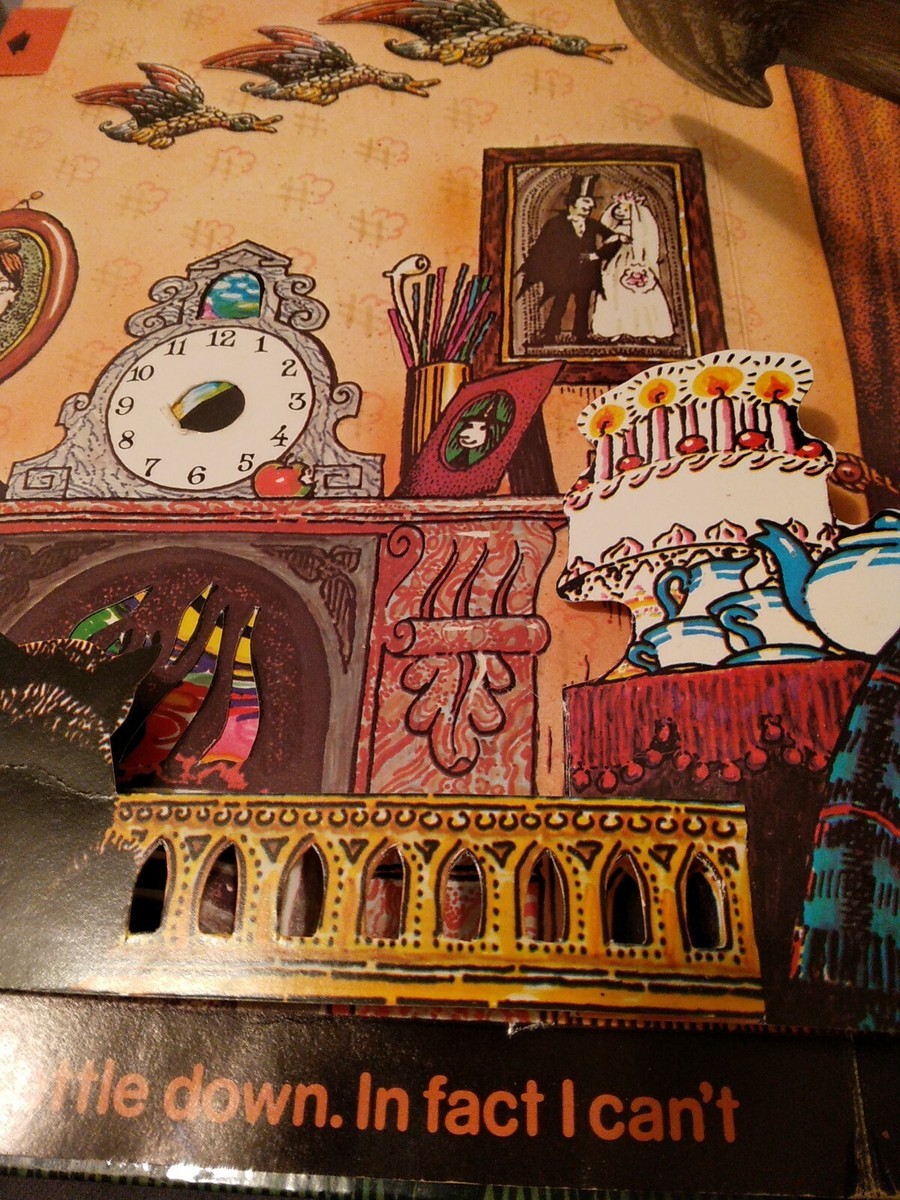 The Haunted House by Jan Pienkowskii, 1979 Hard Cover Pop-up Book