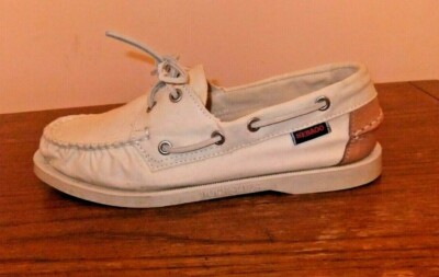 sebago canvas docksides