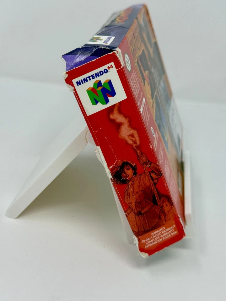 Indiana Jones Infernal Machine Complete CIB (Game Box Manual Reg) Nintendo N64 - Image 4 of 4