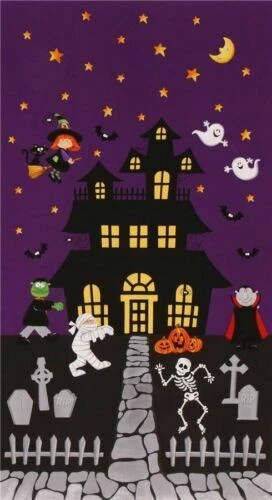 Halloween Patchworkstoffe aus 100% Baumwolle