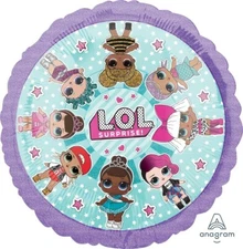 17" Lol Surprise Foil Mylar Party Balloon, Pack of 1