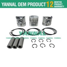 New Piston + Ring Kit Set Oversize 81mm (+0.50mm) For ISUZU 3KR1 (8-94414-745-0)