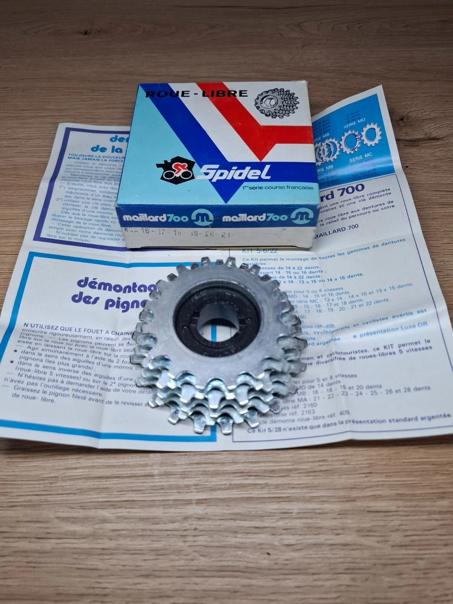 Maillard 700 Course roue libre 13-21 dents - Le pignon