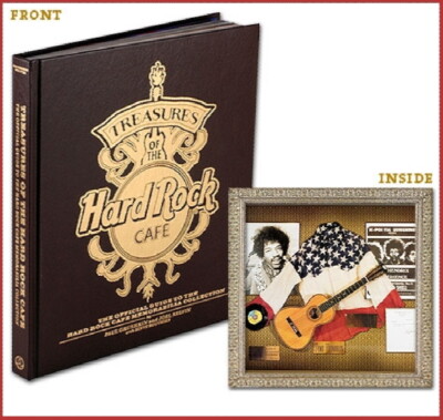 TREASURES of the HARD ROCK CAFE 2001 Hardcover Book 300 Color 