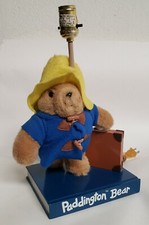 Rare Paddington Bear Plush Lamp In Great Working Condition