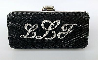 230000 Клатч KSR с монограммой Джудит Лейбер на шарнирах и твердой оболочке 192990₽