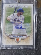 Pete Alonso Auto 02/10 2021 Topps DH DEBUTS