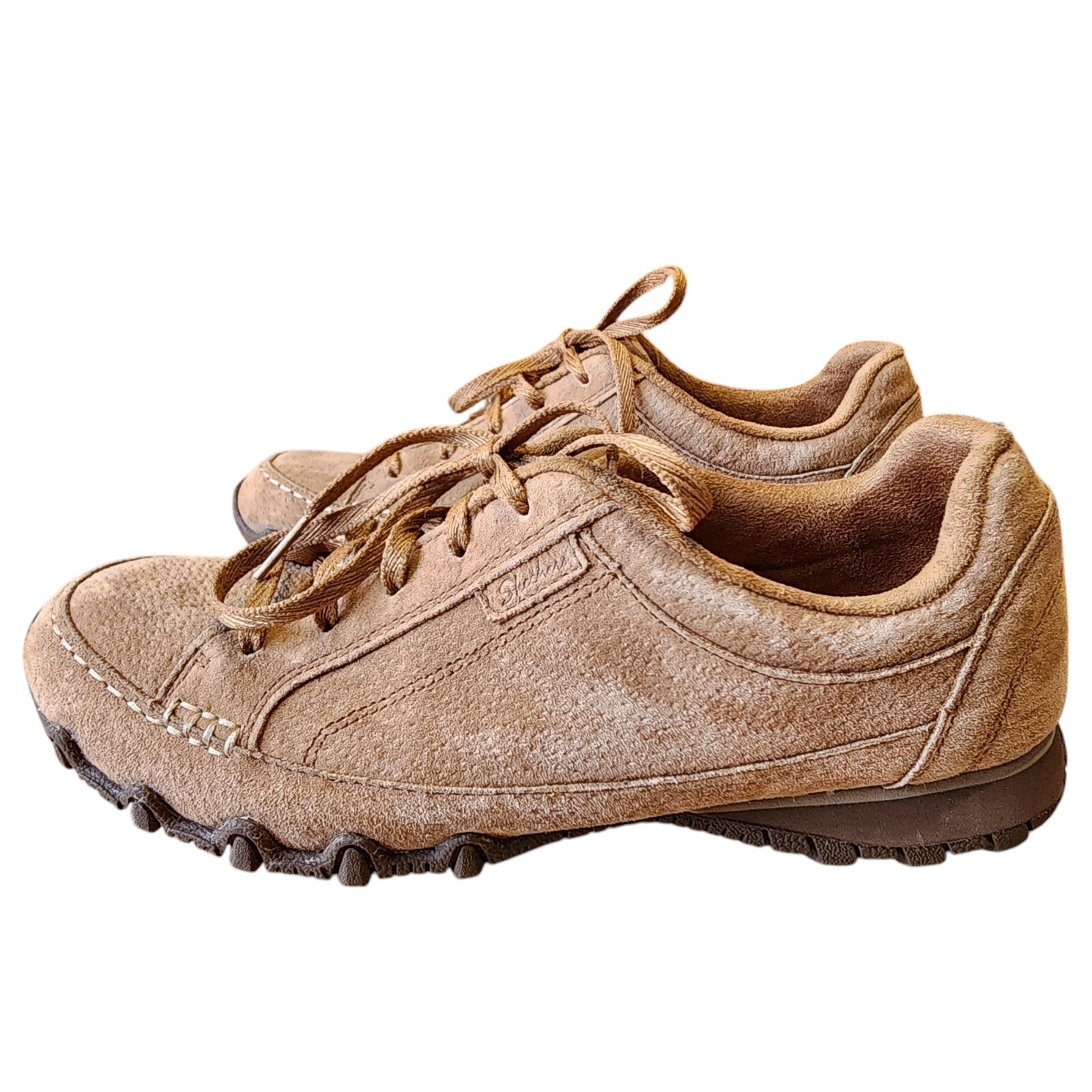 Skechers Relaxed Fit Memory Foam Shoes Tan Women’s Size 8.5