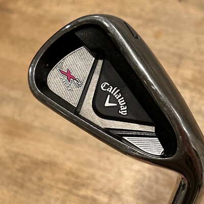 Fer 7 Callaway X2 Hot Pour Femmes - Graphite Rose/argent - Flex Ladies - Droitier - Occasion Bon état