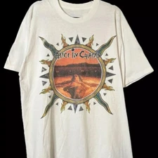 Alice In Chains Dirt Shirt 1992 90s Grunge Band Unisex Tshirt Size S-5XL KH14031
