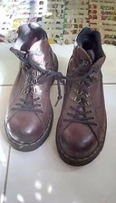 Doc Dr Martens Industrial IRONBRIDGE 8-Hole Steel Toe Safety Boot 8855 Sz 9