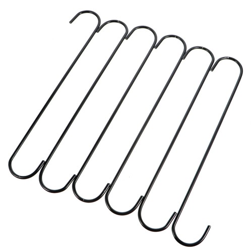 6pcs Garden Hanging Brackets Hooks Bird Feeders Lights Flower Pot Hooks