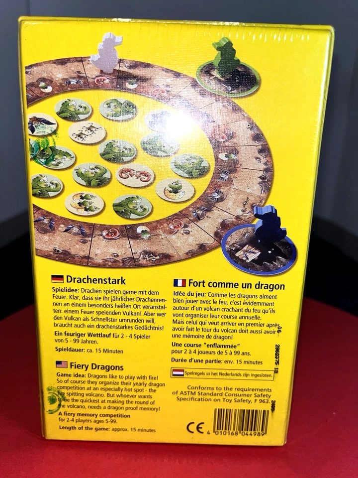 HABA  Drachen-Stark Fiery Dragons Memory Game  Complete factory Sealed - Image 2 of 4
