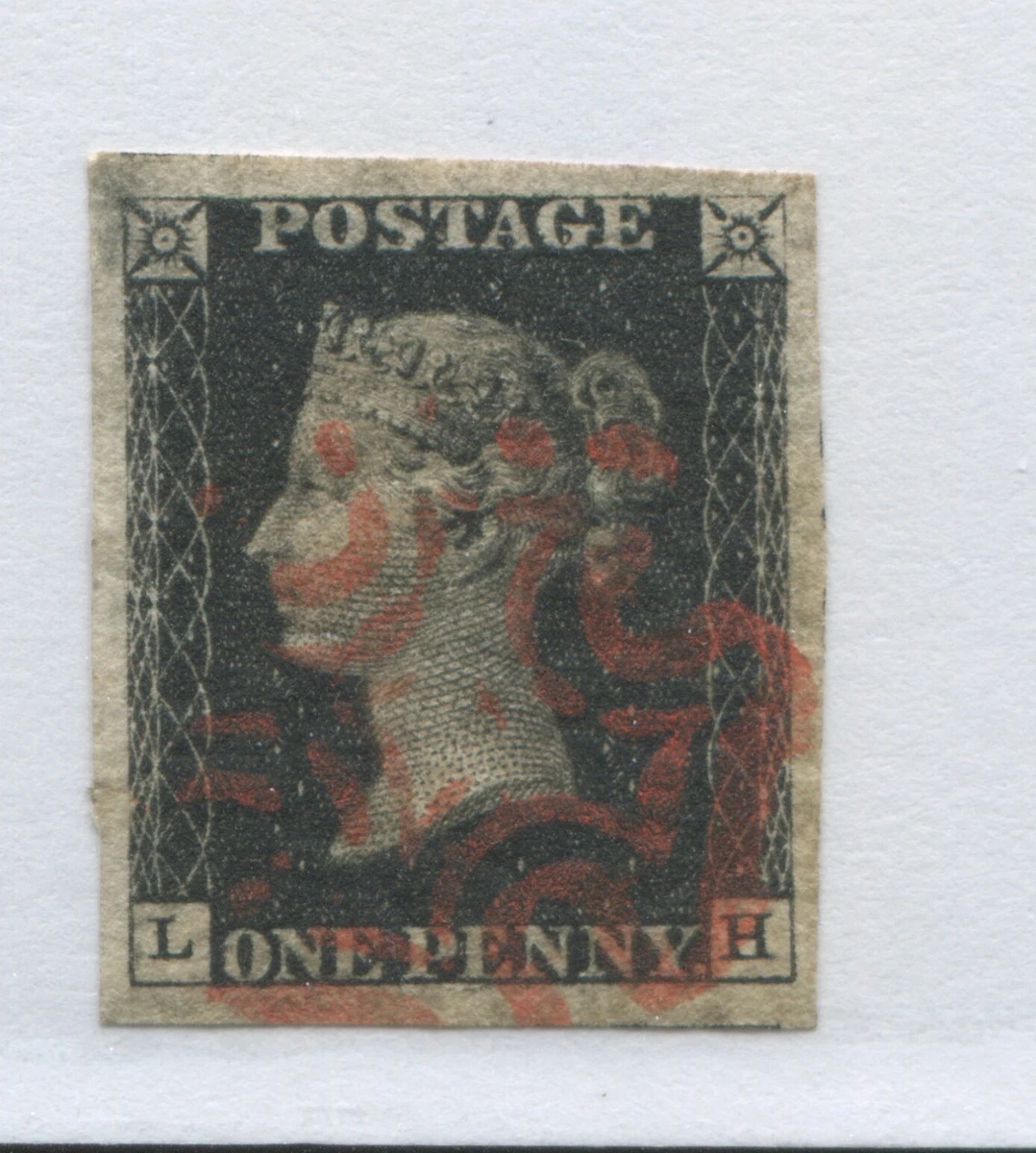 Black 1p British Victoria Stamps for sale | eBay