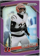 2025 Panini Prizm #61 Geno Stone Purple #/125