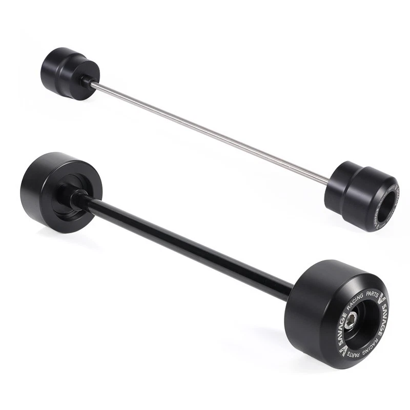 Protectores deslizantes de horquilla de eje anticaída para rueda delantera trasera para Moto Morini X-Cape 650 Foto 4 de 4