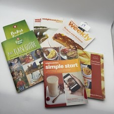 Weight Watchers Large Lot W/ Pocket Guides, 14 Weekly, 360, Etc More 6 Books