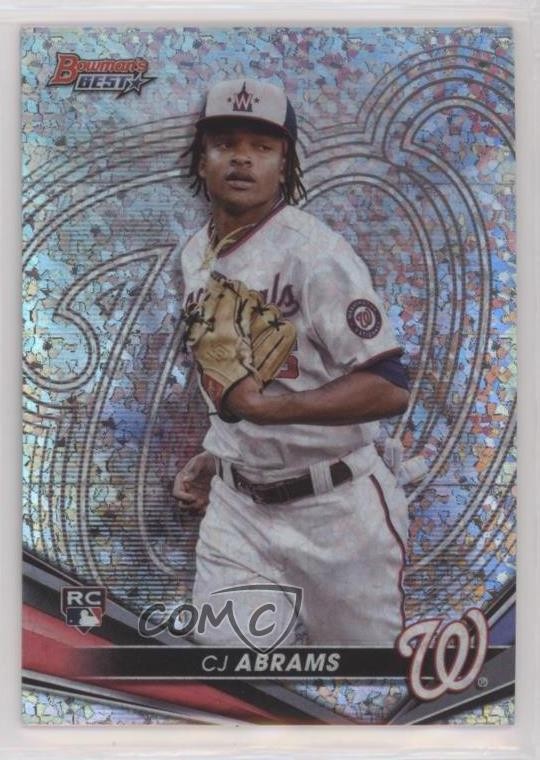 2022 Bowman's Best Mini-Diamond Refractor 192/299 CJ Abrams #49 08h7