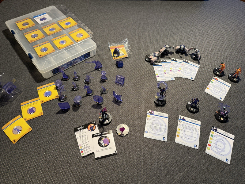 2021 WizKids HeroClix DC WW 80th #069 Sinestro (Chase) + Indigo Lantern lot