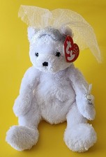 Vintage Ty Beanie Baby - Bride the Bear (8.5" ) 2002 Brand New