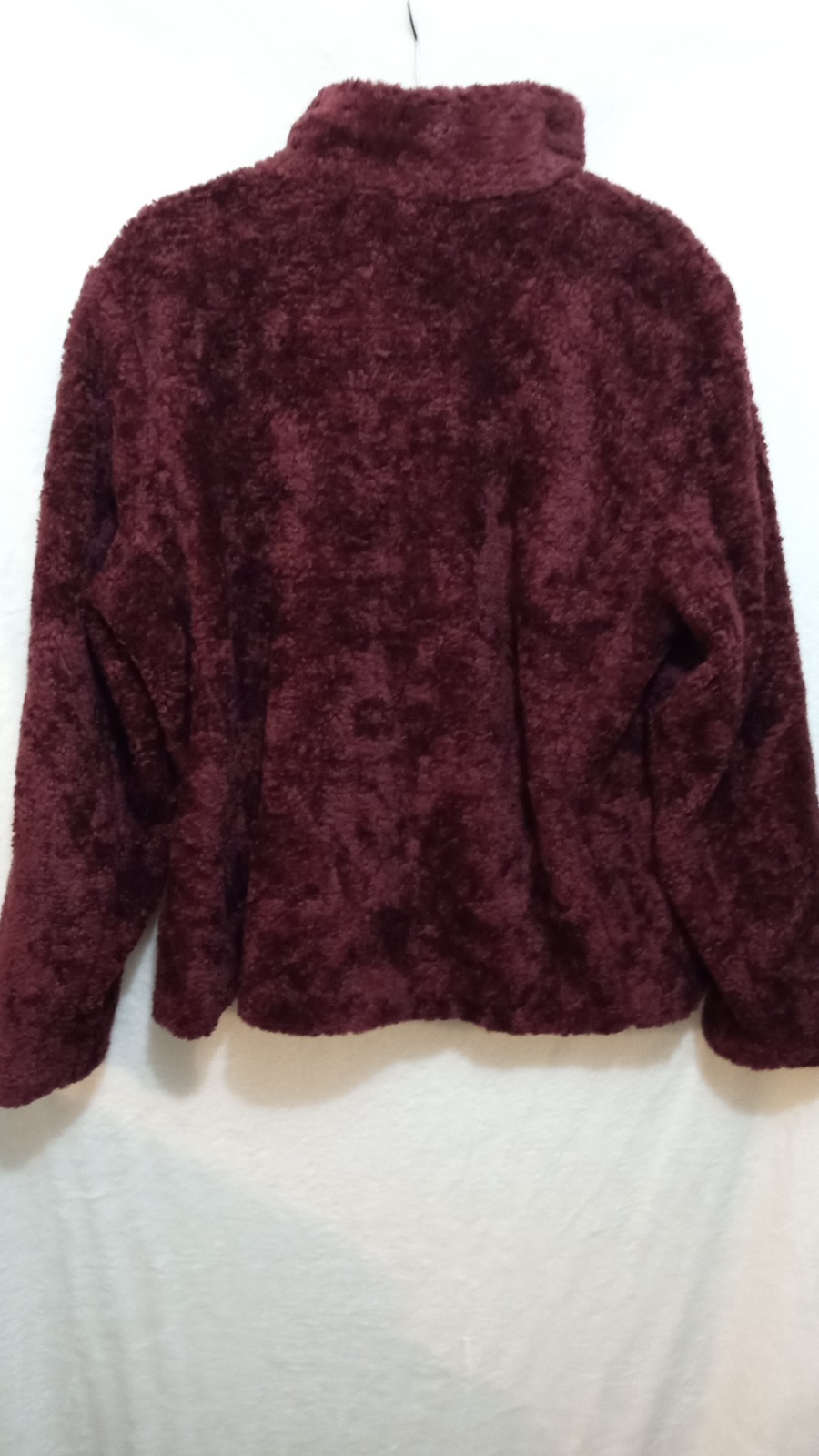 Pendleton Full Zip Jacket Burgundy Long Sleeve 4 … - image 6