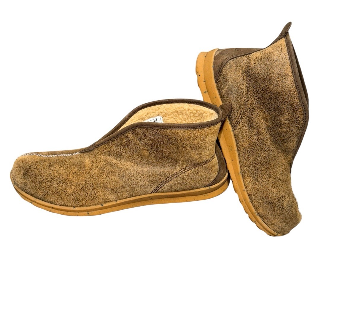 S Ankle Boots Shearling Leather Size 11.5