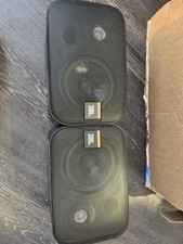 JBL Control 1Xtreme Bookshelf Speakers Pair Black Wired 2.0 Channel